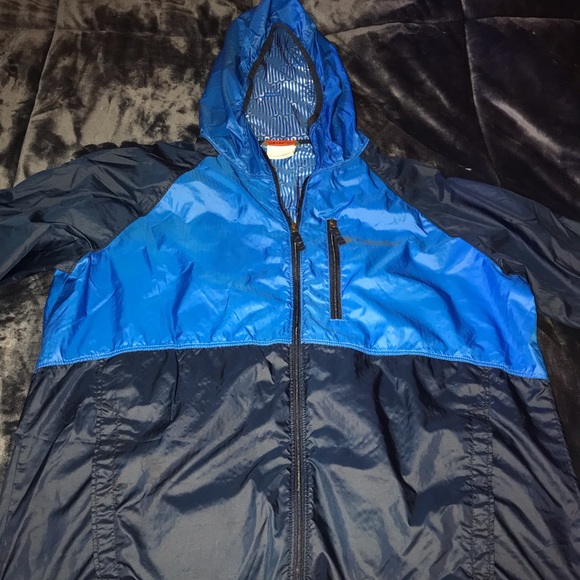 columbia windbreaker jacket mens